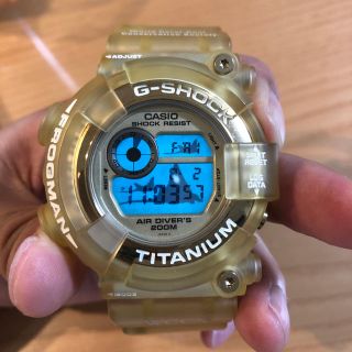 ジーショック(G-SHOCK)の【期間限定値下げ】 G-SHOCK Gショックフロッグマン DW-8201WC(腕時計(デジタル))