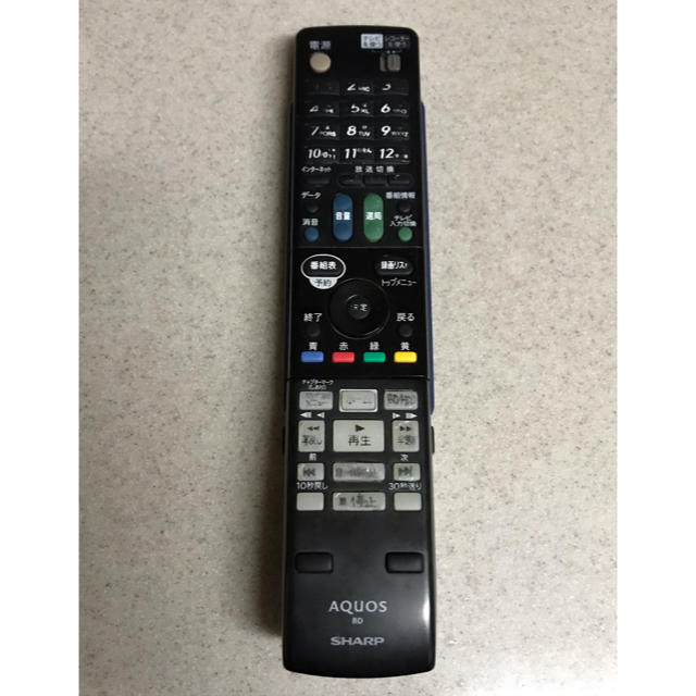 シャープAQUOS BD-HDW75 純正リモコン - テレビ/映像機器 シャープAQUOS BD-HDW75 純正リモコン - テレビ/映像機器