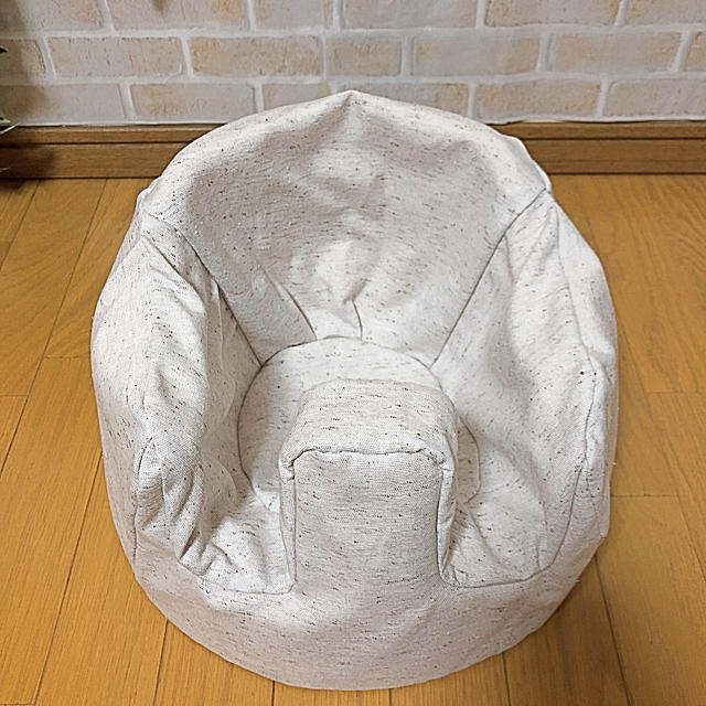 Bumbo(バンボ)のハンドメイド♡バンボカバー(ナチュラルベージュ2) キッズ/ベビー/マタニティの寝具/家具(シーツ/カバー)の商品写真