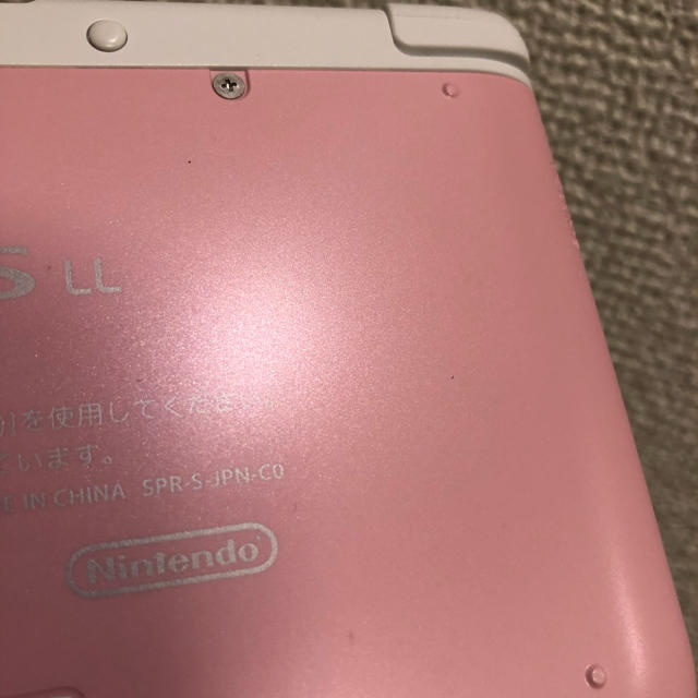 ニンテンドー 3DS LL ピンク×ホワイト 未使用品 任天堂 2