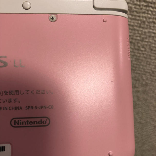 ニンテンドー 3DS LL ピンク×ホワイト 未使用品 任天堂 3