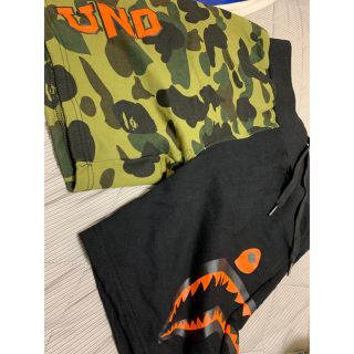 アベイシングエイプ(A BATHING APE)のBAPE シャーク ハーフパンツ(ショートパンツ)