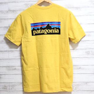 パタゴニア(patagonia)の数量限定！パタゴニア P-6ロゴ T-シャツ イエロー M(Tシャツ/カットソー(半袖/袖なし))