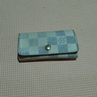 ルイヴィトン(LOUIS VUITTON)のルイヴィトン　ダミエ　アズール四連キーケース(キーケース)