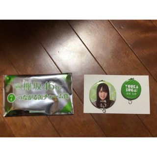 ケヤキザカフォーティーシックス(欅坂46(けやき坂46))の欅坂46 つながる缶チャーム 菅井友香(アイドルグッズ)