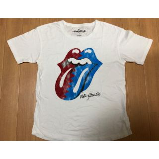 ライトオン(Right-on)の【THE ROLLING STONES】ザ・ローリングストーンズプリントTシャツ(Tシャツ/カットソー(半袖/袖なし))