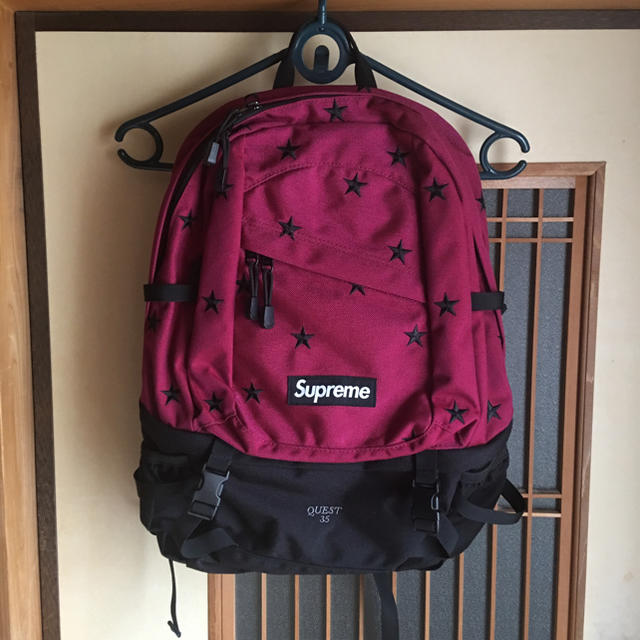 美色 Supreme 13FW Stars Backpack