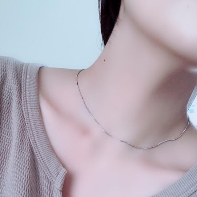 Kastane(カスタネ)の8/3まで限定価格 stainless snake chain necklace レディースのアクセサリー(ネックレス)の商品写真