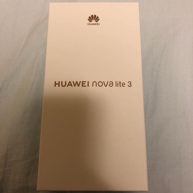 スマートフォン/携帯電話HUAWEI nova lite 3  新品未使用 未開封