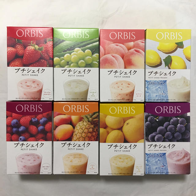 ORBIS(オルビス)のORBIS オルビス プチシェイク ×8箱(56食)組み合わせセット コスメ/美容のダイエット(ダイエット食品)の商品写真