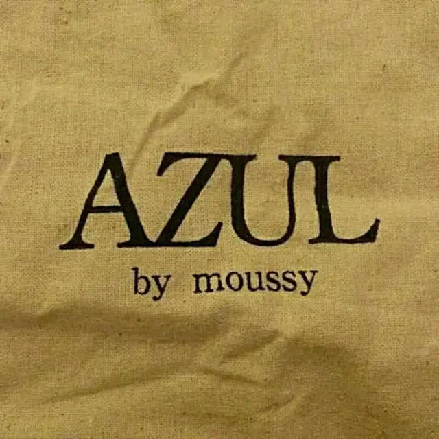 AZUL by moussy(アズールバイマウジー)のＡＺＵＬｂｙｍｏｕｓｓｙアズールバイマウジー麻コットンショッパートートエコバック レディースのバッグ(トートバッグ)の商品写真