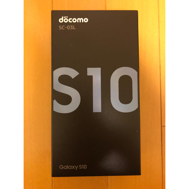 【新品】 SC-03L Galaxy S10 Blue simロック解除済み