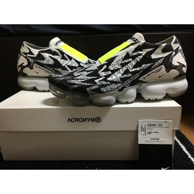 靴/シューズNIKE AIR VAPORMAX MOC2 ACRONYM 25.5