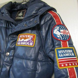 ヒステリックグラマー(HYSTERIC GLAMOUR)の【中古美品】HYSTERIC GLAMOUR 中綿ジャケット/FREE/ナイロン(ダウンジャケット)