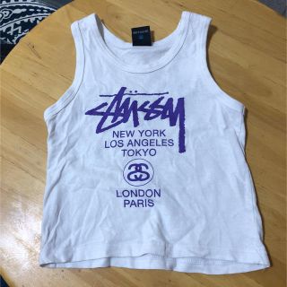 ステューシー(STUSSY)のステューシー キッズ タンクトップ(Tシャツ/カットソー)