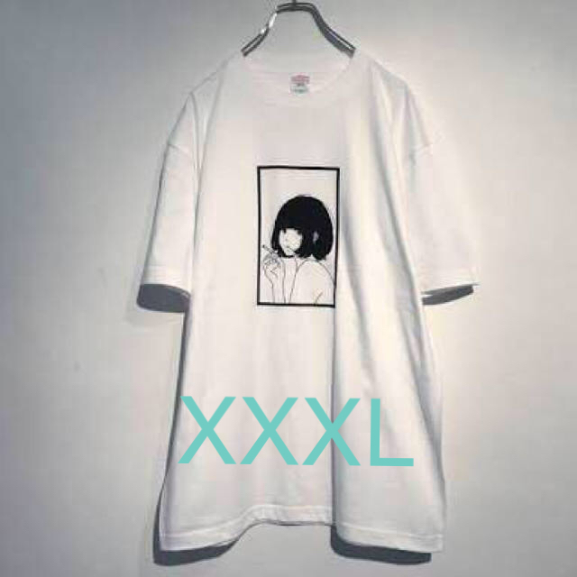 Yohji Yamamoto(ヨウジヤマモト)の[XXXL]夕海コラボTシャツ メンズのトップス(Tシャツ/カットソー(半袖/袖なし))の商品写真