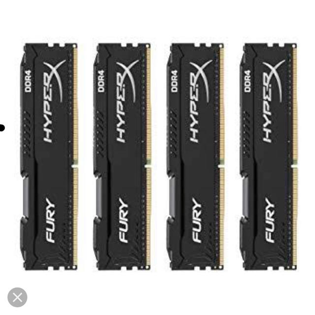 pc用メモリ ddr4 8gb 2666 fury hyperx 2666