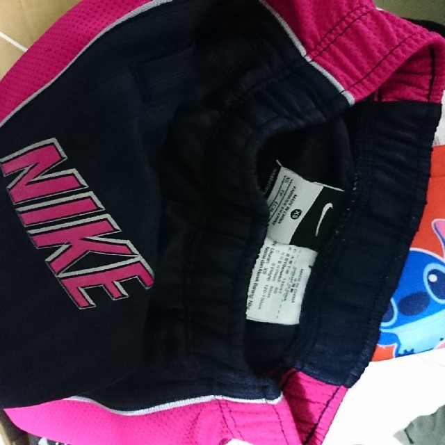 Nike ナイキ 130 ジュニアジャージ下 ハーフパンツ ピンク ネイビーストライプの通販 By Pinkclover S Shop ナイキならラクマ
