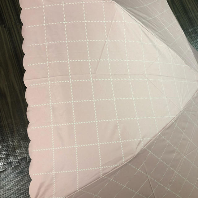 WPC折リたたみ傘 ピンク レディースのファッション小物(傘)の商品写真