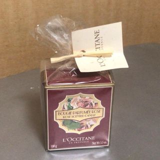 ロクシタン(L'OCCITANE)のロクシタン L'OCCITANE ローズセンティッドキャンドル 100g(キャンドル)