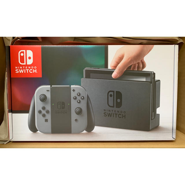 任天堂 switch 本体セット 新品未開封 グレー エンタメ/ホビー ゲーム ...