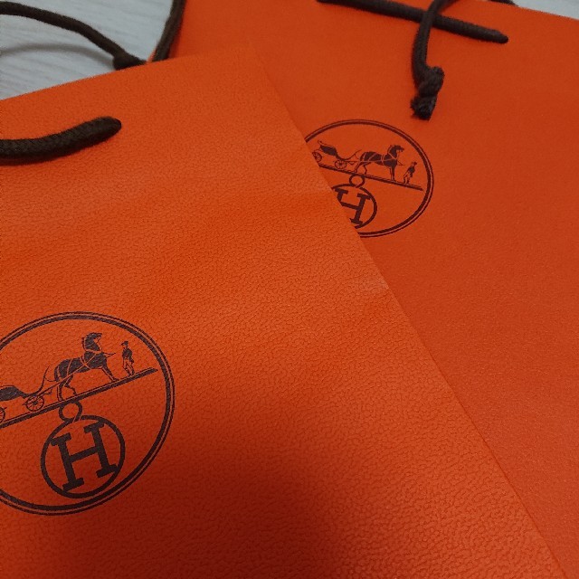 Hermes(エルメス)のHERMES エルメス ショッパー 紙袋 レディースのバッグ(ショップ袋)の商品写真