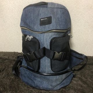 ディーゼル(DIESEL)のDIESEL デニム生地 パックパック(バッグパック/リュック)