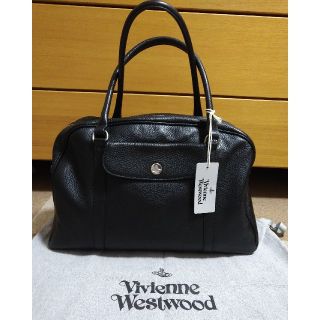 ヴィヴィアンウエストウッド(Vivienne Westwood)の(期間限定) Vivienne Westwood レザーバッグ 黒(トートバッグ)