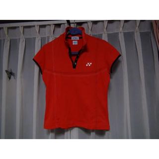ヨネックス(YONEX)のYONEXのポロシャツ（L)赤　日本製!。(ポロシャツ)
