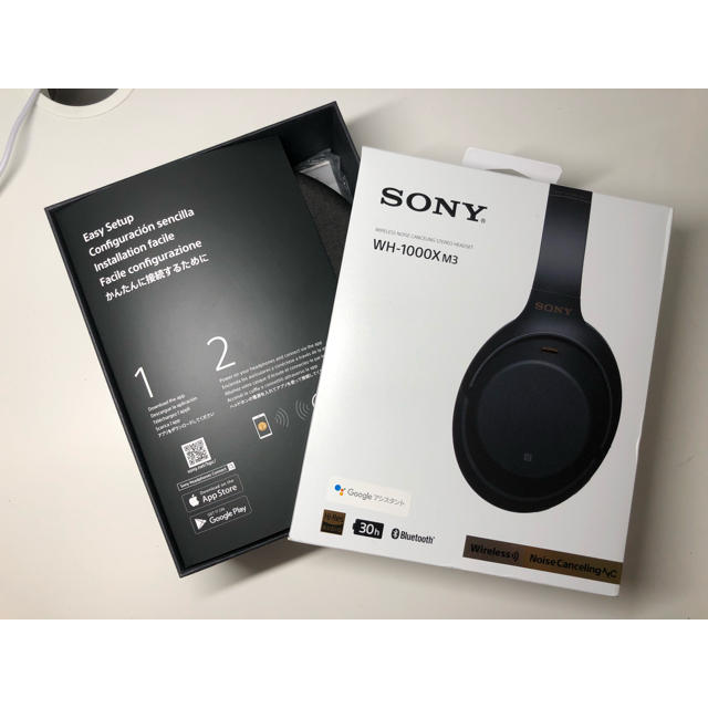 SONY(ソニー)のwh-1000xm3 スマホ/家電/カメラのオーディオ機器(ヘッドフォン/イヤフォン)の商品写真