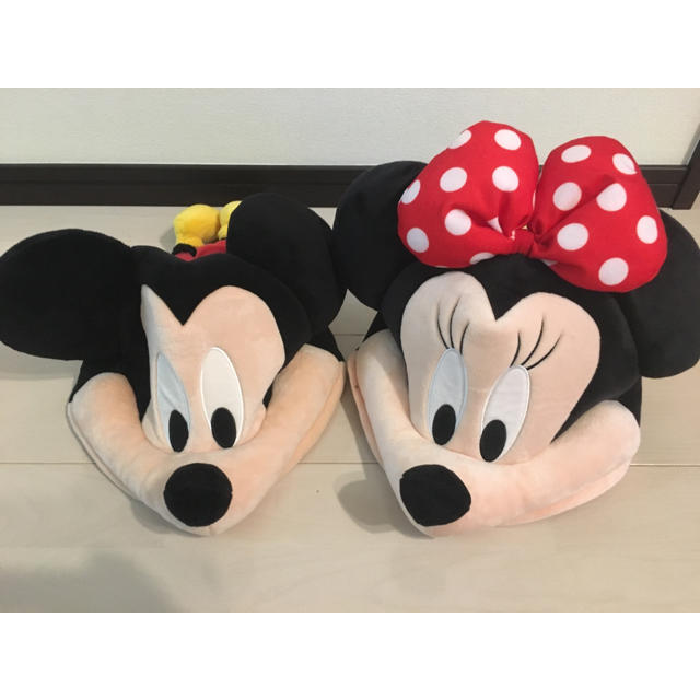 Disney(ディズニー)の【再出品値下】【特別セット】ミッキー＆ミニー 帽子 レディースの帽子(その他)の商品写真