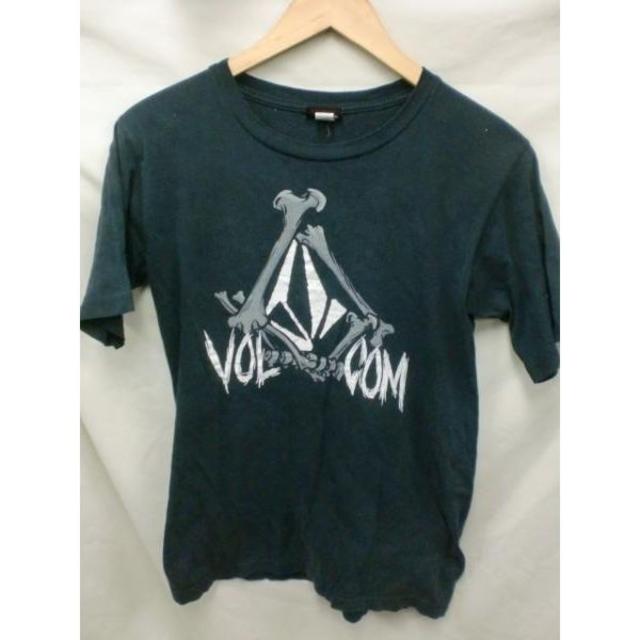 volcom(ボルコム)のVOLCOMブラックTシャツUSAブランドスケート一点物S メンズのトップス(Tシャツ/カットソー(半袖/袖なし))の商品写真