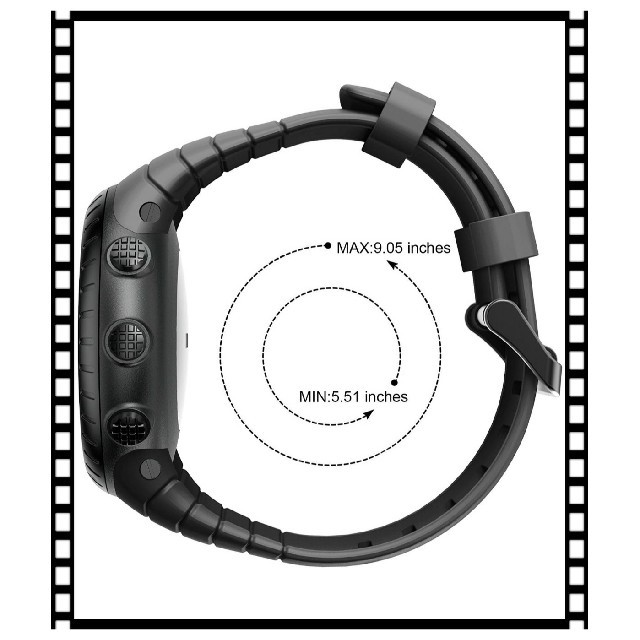 SUUNTO(スント)のSUUNTO(スント) Core コア専用 互換品  交換ベルト ブラック メンズの時計(ラバーベルト)の商品写真