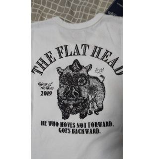 フラットヘッド(THE FLAT HEAD)の激レア！ 限定！フラットヘッド×小松美羽  コラボTシャツ(Tシャツ/カットソー(半袖/袖なし))