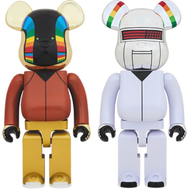 A BATHING APE(アベイシングエイプ)のBE@RBRICK DAFT PUNK 1000％ ダフトパンク ベアブリック エンタメ/ホビーのフィギュア(その他)の商品写真