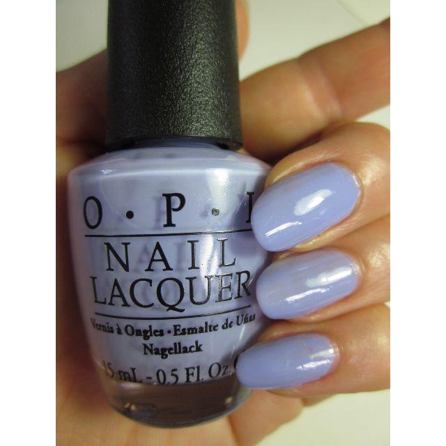 OPI(オーピーアイ)のOPI NLE74 パステルカラー　マットラベンダー　 ミニボトル　新品未開封 コスメ/美容のネイル(マニキュア)の商品写真