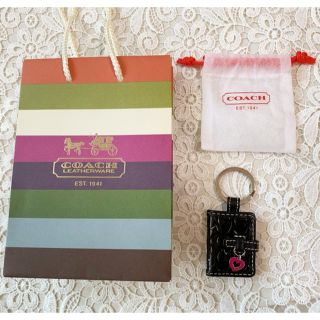 コーチ(COACH)の定価¥14,040♡百貨店購入♡COACH♡ピクチャーフレームキーホルダー(キーホルダー)