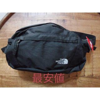 ザノースフェイス(THE NORTH FACE)の最安値ブラック☆ ノースフェイス　ウエストバッグ ウエストバッグ　黒(ボディーバッグ)