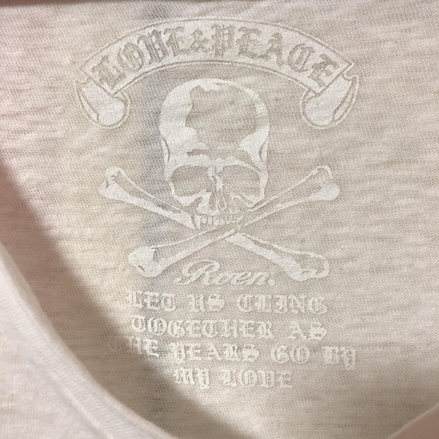 Roen(ロエン)のRoen Vネック Tシャツ ロエン スカル hyde DAIGO メンズのトップス(Tシャツ/カットソー(半袖/袖なし))の商品写真