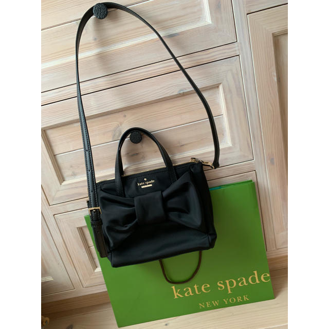 ♪新品未使用♪ kate spade ケイトスペード ショルダーバッグ リボン ...