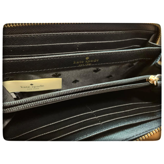 kate spade new york(ケイトスペードニューヨーク)の♠︎ケイトスペード KATESPADE 長財布  ショップ袋付きブラック メンズのファッション小物(長財布)の商品写真