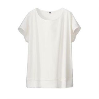 ユニクロ(UNIQLO)の華様専用  UNIQLO コンビネーションＴ 半袖（ホワイト）(Tシャツ(半袖/袖なし))