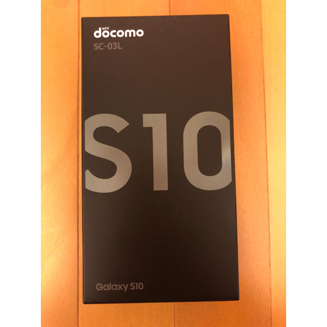 スマートフォン本体【新品】 SC-03L Galaxy S10 Black simロック解除済み