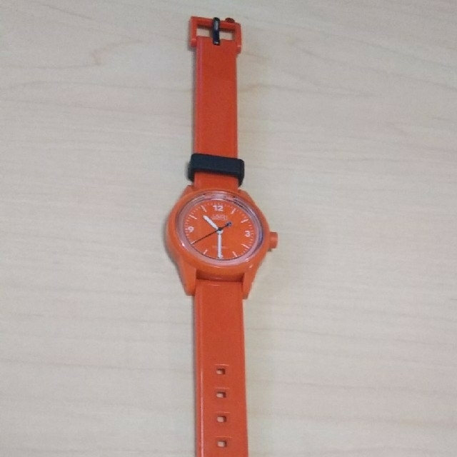 Russet(ラシット)のRusset LAUGH WATCH MINI オレンジ レディースのファッション小物(腕時計)の商品写真