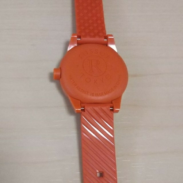 Russet(ラシット)のRusset LAUGH WATCH MINI オレンジ レディースのファッション小物(腕時計)の商品写真