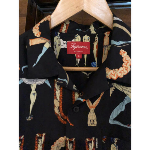 supreme alphabet シルク シャツ アルファベット 美品 | www