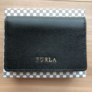 フルラ(Furla)のフルラ カードケース 黒色 新品未使用(名刺入れ/定期入れ)