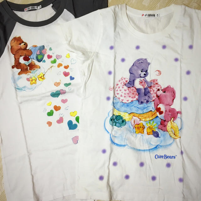 CareBears(ケアベア)の2枚セット ケアベア Tシャツ レディースのトップス(Tシャツ(半袖/袖なし))の商品写真