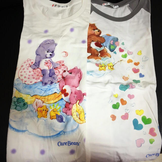 CareBears(ケアベア)の2枚セット ケアベア Tシャツ レディースのトップス(Tシャツ(半袖/袖なし))の商品写真