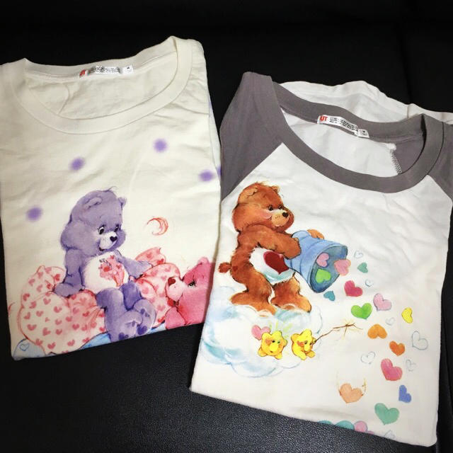 CareBears(ケアベア)の2枚セット ケアベア Tシャツ レディースのトップス(Tシャツ(半袖/袖なし))の商品写真